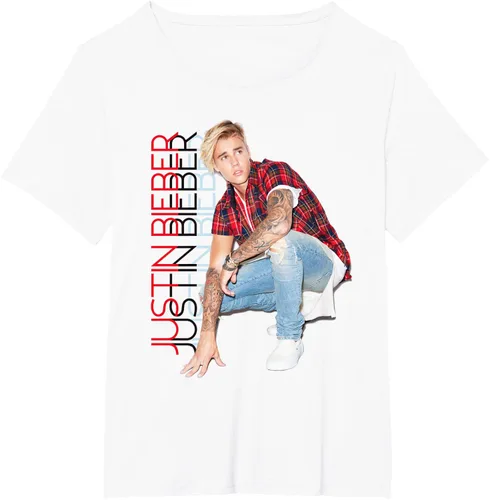 Miniatura 6 de Justin Bieber Camiseta oficial de pie alto, Blanco