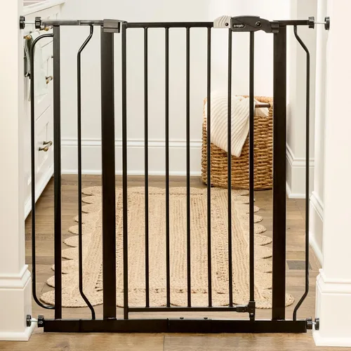 Miniatura 16 de Regalo Safety - Puerta para bebés de 29 a 38.5 pulgadas para puertas y parte inferior de escaleras, puerta de bebé montada a presión con puerta