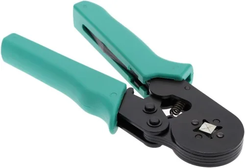Miniatura 6 de ProsKit CP-462G - Alicates de prensado de alambre de virola cuadrada ajustable, herramienta práctica de prensado de línea
