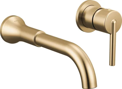 Miniatura 12 de Delta Faucet Trinsic vestiduras de llave para lavabo, de montaje de pared, con mango individual, T3559LF-BLWL Negro mate