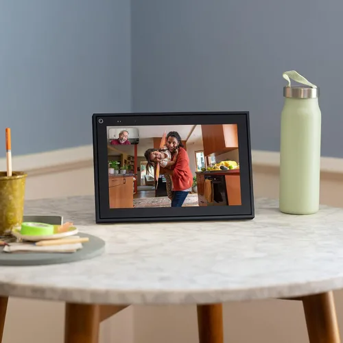 Miniatura 5 de Meta Portal - Videollamadas inteligentes para el hogar con pantalla táctil de 10" - Negro