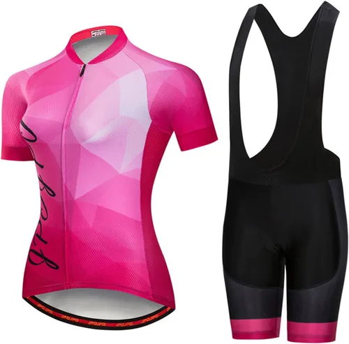 Miniatura 121 de Hotlion Conjuntos de camisetas de ciclismo para mujer, ropa de ciclismo de verano, trajes de bicicleta de carretera, ropa de ciclismo de manga corta