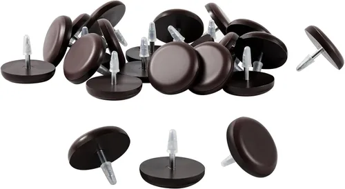 Miniatura 13 de Furniture Glides Sliders-Furnigear PTFE (teflón) para mover patas de silla, deslizadores para alfombras y superficies de madera dura, mueve tus