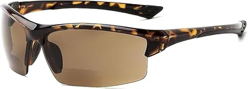 Miniatura 11 de Calabria Sport 202BF - Gafas de seguridad bifocales para lectura para hombres y mujeres, antivaho envolvente, protección UV tintada, sin montura