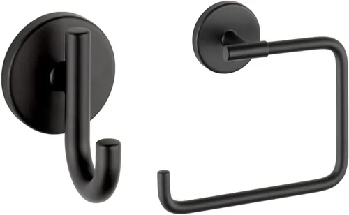 Miniatura 8 de Delta Trinsic Collection - Accesorios de baño negro mate (75935-BL + 75950-BL)