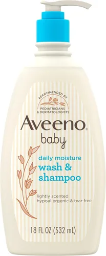 Gel de ducha y champú Aveeno de bebé, 381371023905, 1, 1