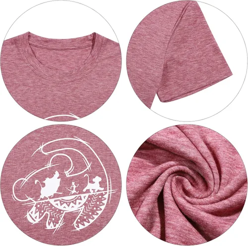 Miniatura 6 de Camisa Mágica para Mujer, Playera del Reino Mágico, Playera de Vacaciones Familiares, Camiseta del Castillo, Cree en la Magia, Tops para Viaje