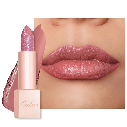 Miniatura 14 de Oulac Lápiz labial hidratante de coral para mujeres Bálsamo labial tintado infundido con ácido hialurónico sódico, maquillaje de labios ligero, PG04