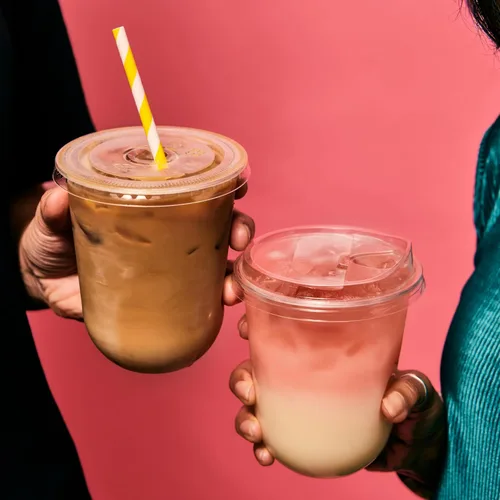 Miniatura 6 de TOSSWARE NATURAL Arc - Vasos Fríos Transparentes a Base de Plantas de 12 oz - Alternativa al Plástico para Fiestas, Despedidas de Soltera, Bodas