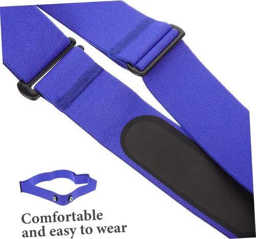 Miniatura 8 de BESPORTBLE Monitor de pecho correa elástica y cómoda antidesgaste material ajustable para deportes para entrenamiento de fitness