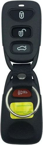 Miniatura 4 de Funda para llave remota de entrada sin llave con carcasa de llave de 4 botones para Hyundai Elantra Sonata sin chips sin soporte de batería
