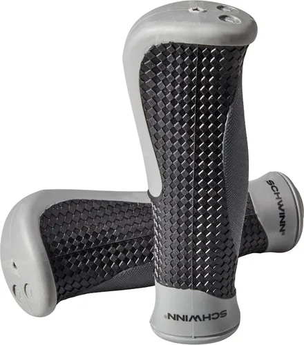 Miniatura 8 de Schwinn Comfort - Juego de 2 agarres para manillar, compatibles con la mayoría de bicicletas de adultos, se adapta a manillares, doble densidad