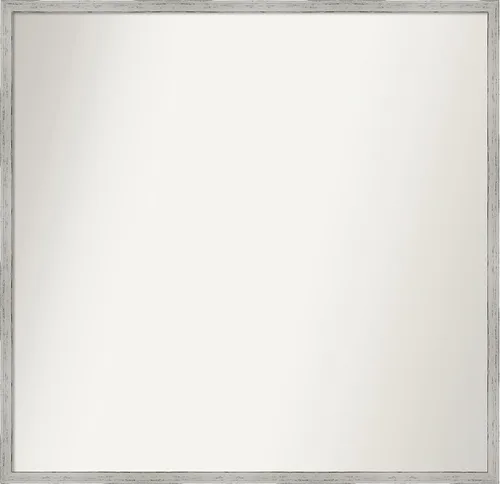 Miniatura 24 de Amanti Art Espejo de baño blanco para sobre el fregadero, 32 x 45 pulgadas, espejo de tocador rectangular blanco esbelto, marco de madera moderno