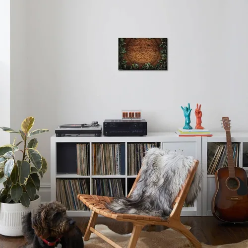 Miniatura 4 de Trends International Brigid Ashwood - Póster de pared con diseño de pentáculo navideño de Yule celta