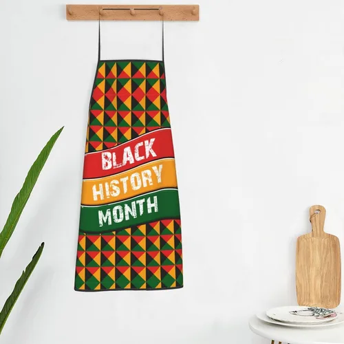 Miniatura 6 de I Am Black History Mes Delantal Ajustable Adulto Chef Cocina Babero Para Cocinar Hornear