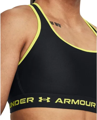 Miniatura 5 de Under Armour - Sujetador deportivo de medio impacto, con espalda cruzada, para mujer