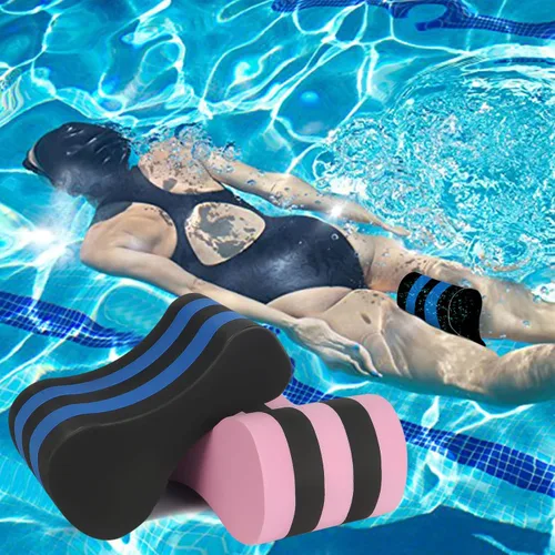 Miniatura 5 de Flotador de natación, flotador de natación suave, flotador de EVA de 5 capas para piernas, ayuda para entrenamiento de piscina, soporte para piernas