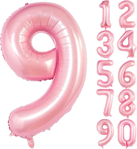 Miniatura 89 de SINBEE Globo dorado del número 10, papel de aluminio Mylar de 40 pulgadas, decoración de fiesta reutilizable para cumpleaños, aniversario, Oro