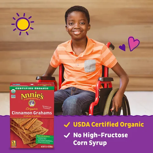Miniatura 76 de Annie's Organic Chocolate Bunny Graham Snacks, 7.5 onzas