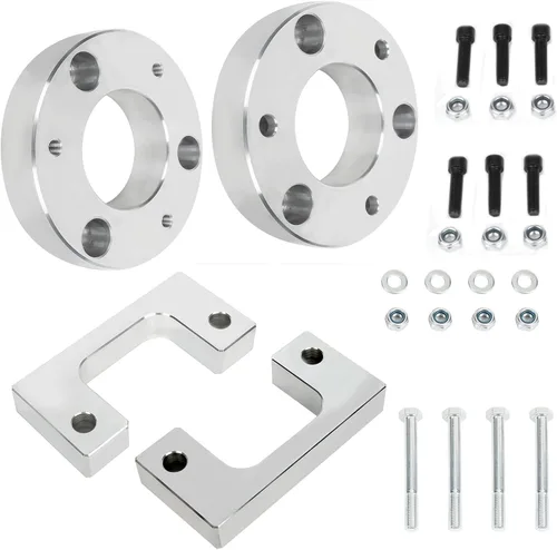 Miniatura 9 de SCTIOO Kit de elevación de nivelación delantera trasera de 3.5 pulgadas compatible con Chevrolet Silverado 1500 2007-2022, para GMC Sierra 1500