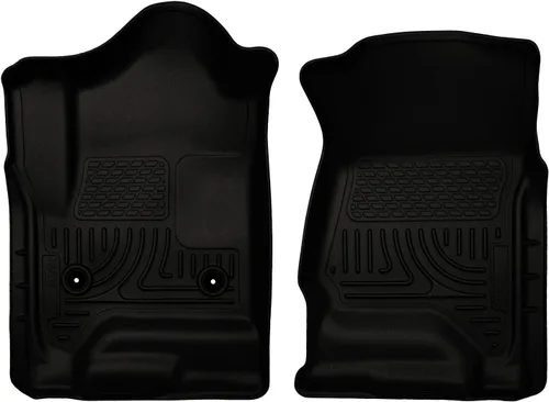 Miniatura 15 de Husky Liners Forros para el asiento delantero y segundo asiento se adapta a Silverado 14-18 Negro