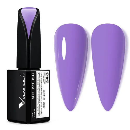 Miniatura 36 de VENALISA - Esmalte de uñas en gel rosa bebé, 0.53 onzas líquidas, color rosa claro, color rosa claro, color rosa nude, primavera y verano, esmalte