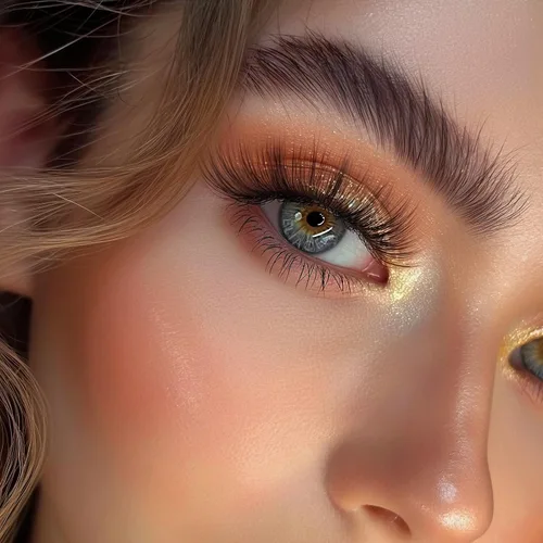 Miniatura 5 de Eliace Pestañas postizas de aspecto natural, pestañas de ojo de gato, tiras finas, pestañas postizas de visón 3D, pestañas postizas de volumen