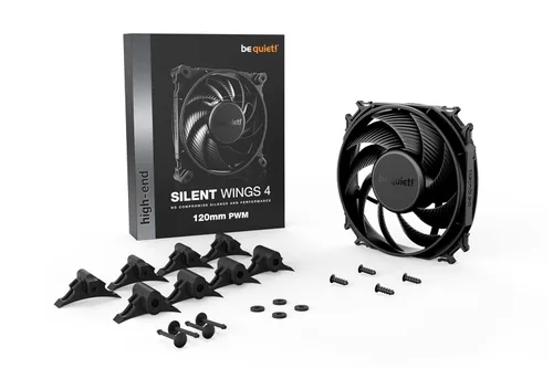 Miniatura 5 de be quiet! Silent Wings 4 120mm PWM 1600 RPM Ventilador de enfriamiento premium de bajo ruido 4 pines BL093