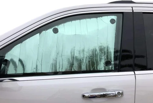 Miniatura 2 de Juego de 2 parasoles delanteros con ventanas laterales para Nissan Ariya EV Crossover 2023 2024