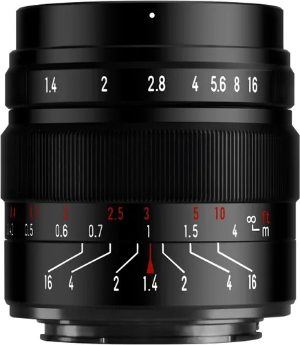Miniatura 12 de Brightin Star 55mm F1.8 de marco completo con enfoque manual para cámaras sin espejo Sony E Mount, lente fija estándar de gran apertura, compatible
