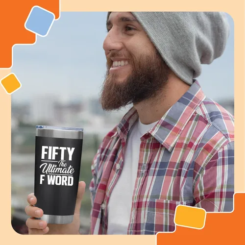 Miniatura 5 de NewEleven Regalos de 50 cumpleaños para hombres y mujeres – Decoraciones de cumpleaños 50 para hombres y mujeres – Regalos para mujeres que cumplen