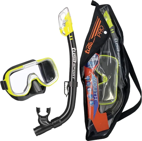 Miniatura 7 de TUSA Sport Conjunto combinado de máscara Mini-Kleio y esnórquel seco para jóvenes