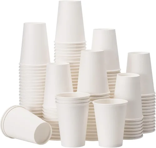 Miniatura 21 de RACETOP Paquete de 300 tazas de café de papel de 3 onzas para baño, vasos desechables para enjuague bucal, vasos de papel pequeños para fiestas