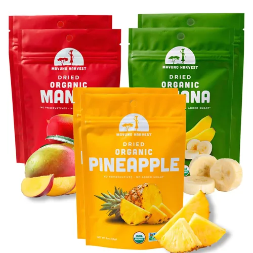 Miniatura 10 de Mavuno Harvest - Fruta seca 100% orgánica, 6 paquetes de 2 onzas de Jaca