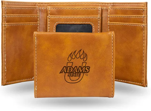 Miniatura 84 de NCAA Rico Industries - Billetera triple grabada con láser, con grabado láser, accesorio para hombre