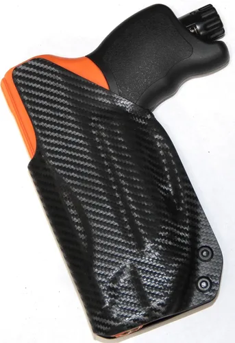 Miniatura 5 de REVKEL - Funda Kydex personalizada IWB/AIWB CCW para pistola de bolas de pimienta compacta UMAREX HDP 50. Hecho a mano en Texas, EE. UU. Pistola