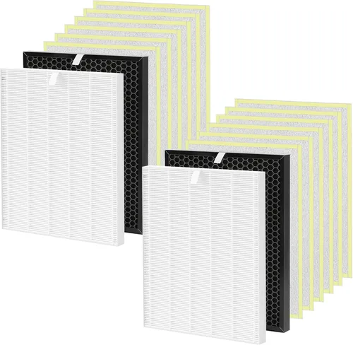 Ontheone Kit de repuesto de filtro HR900 compatible con purificador Winix HR900, reemplaza el número de pieza 1712-0093-00 filtro T y 1712-0094-00