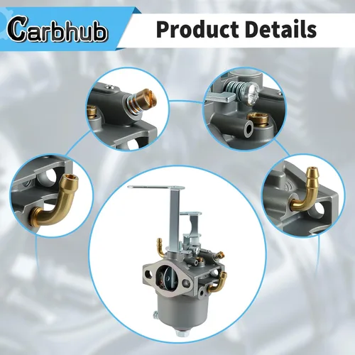 Miniatura 7 de Carbhub Carburador para Power Clear 180 PC180 418ZR 418ZE Toro 119-1980 Toro 38587 38272 38282 38452 soplador de nieve 119-1570 119-1928 119-1977