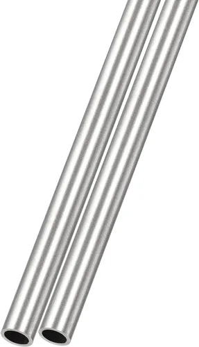 Miniatura 15 de METALLIXITY Tubo de acero inoxidable 316 (0.039 in de diámetro exterior x 0.006 in de pared T x 9.843 in de largo), 2 piezas, tubo recto