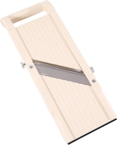 Benriner Super Slicer, con 4 cuchillas japonesas de acero inoxidable, color beige