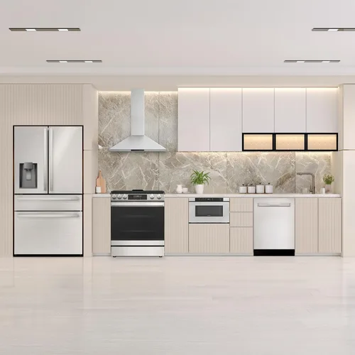 Miniatura 11 de Sharp SMD2420MS - Horno de microondas integrado con cajón de 24 pulgadas, 1.2 pies cúbicos, acero inoxidable, panel de control táctil, tecnología