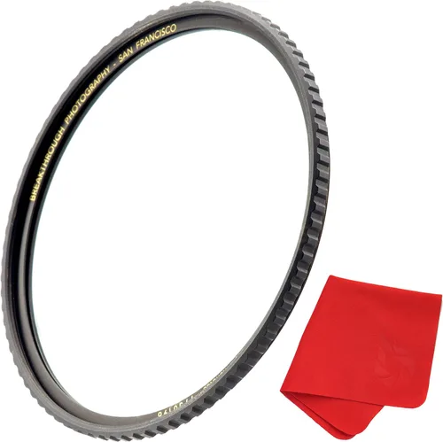 Miniatura 6 de 72mm X4 Filtro UV para Lentes de Cámara - Filtro de Protección UV para Fotografía con Paño de Lente - MRC16, Schott B270, Nano Recubrimientos