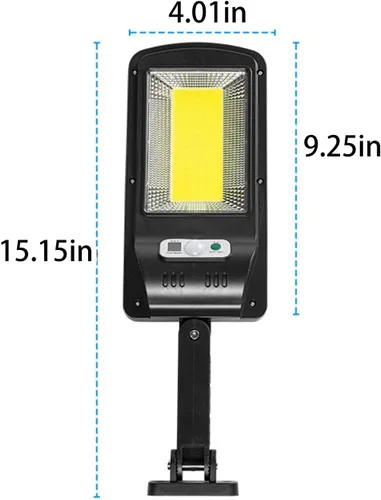 Miniatura 2 de Luces solares impermeables IP65 para exteriores, sensor de movimiento para valla, patio, decoración de pared, luces solares para exteriores con 3