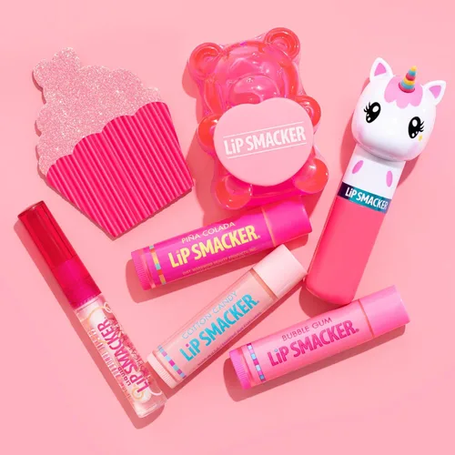 Miniatura 5 de Lip Smacker Princess Glam Bag - Juego de maquillaje, bálsamo labial, brillo labial, esmalte de uñas, loción Colección Princess Glam