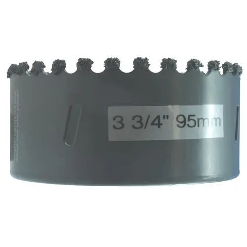 Miniatura 18 de Sierra de agujero HSS con mandril piloto de 2 piezas de alta velocidad para perforar madera y acero, broca de 1/4" de diámetro y eje, broca piloto