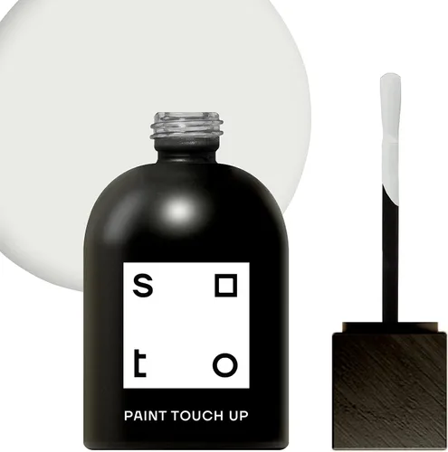 Miniatura 10 de soto Pintura Blanca de Retrato, para Electrodomésticos + Porcelana, Acabado de Alto Brillo (No. 02 Oxman White) - 10 Mililitros de Esmalte +