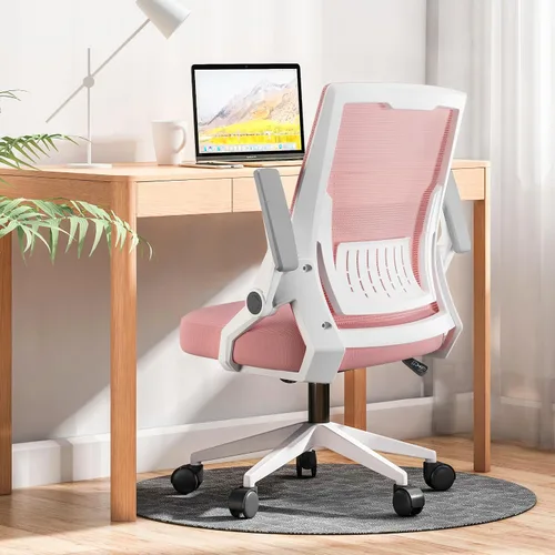 Miniatura 7 de GTPOFFICE Silla de oficina ergonómica, silla de escritorio para computadora cómoda con soporte lumbar ajustable, silla de oficina de malla