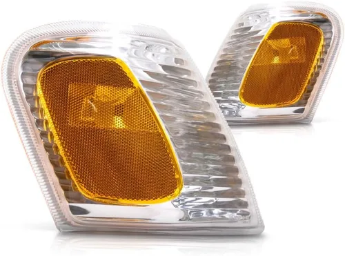 Miniatura 4 de KarParts360: Para 2001 2002 2003 Ford Explorer Park/luz de señal par par conductor y pasajero lado sustituye a FO2520164 FO2521164 FO2521164 Lado