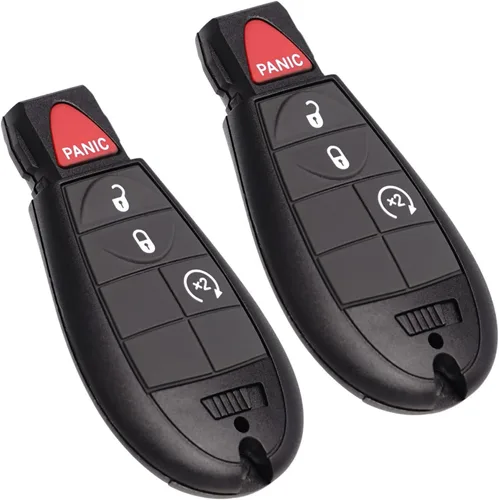 Miniatura 7 de MechanMagic Llavero Fobik de repuesto para Dodge Ram 1500 2013-2021 2500 3500 4500 5500 2013-2018 Pickup Truck Control de arranque remoto de entrada