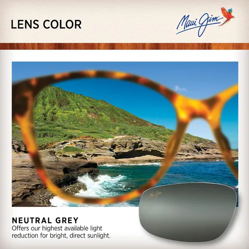 Miniatura 5 de Maui Jim Mens Kahuna Polarized Rectangular Sunglasses
